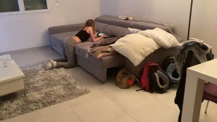 Глубокий анальный секс с большим членом по домашнему