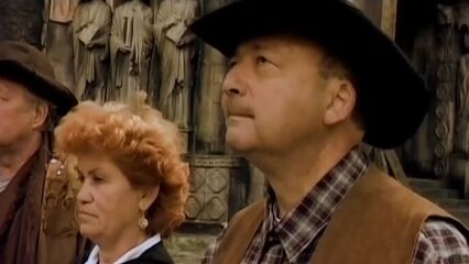 За чертой | Где-то на диком западе, порно вестерн с русским переводом