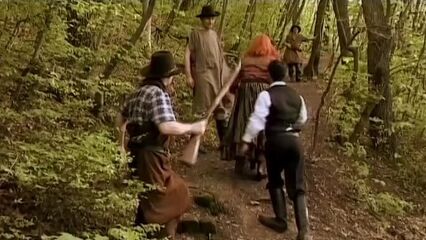 За чертой | Где-то на диком западе, порно вестерн с русским переводом